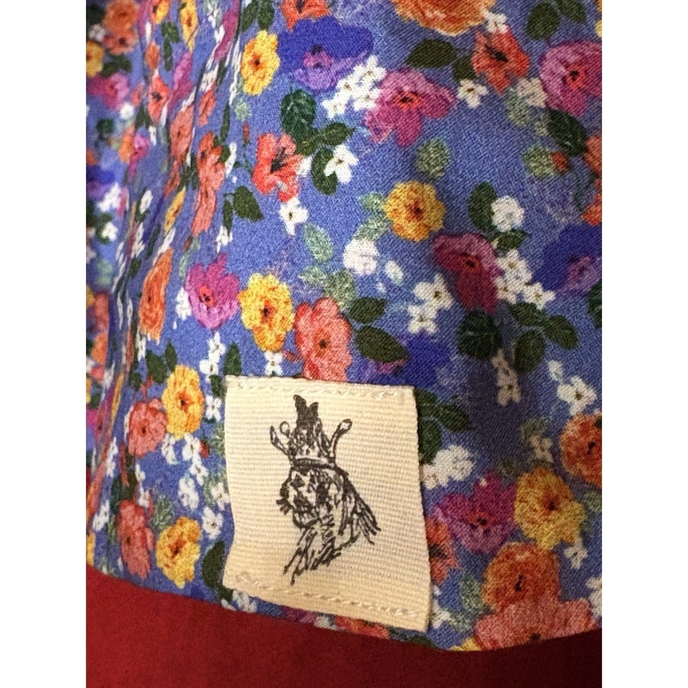 Bijou Sauvage Clothier Dress Girls Size 6 Floral Pink and Purple Pockets - Picture 2 of 7
